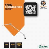 SATA TOOLS | 47802 SATA T-HANDLE FLEX SOCKET 21MM