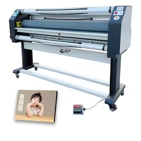 Automatic online support 160cm 24 m/min 80°C uniform pressure heavy duty silicone roller L4-1700 lam