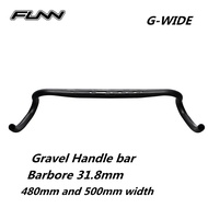 FUNN G-WIDE Alloy 6061 Tripple Butted 480mm 500mm Width Gravel CX Handlebar Barbore 31.8mm 6° Backsw