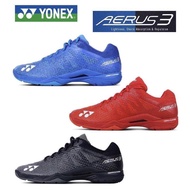 2025 Yonex Power Cushion Aerus 3 Ultragrip Sport Badminton Shoes Kasut Sukan Badminton Yonex Aerus T