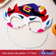 Defasilk | Mặt Nạ Trẻ Em Halloween cho Buổi Tiệc Mẫu Giáo DIY Đạo Cụ Trang Phục Bơm Ma Quỷ
