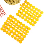 1Tap Rattan Bingo Game Set - Bingo Set w/ Shaker and Card