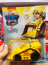 Đồ chơi Paw Patrol Xe Rubble bằng metal phiên bản công trình