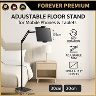 (FOREVER PREMIUM) Adjustable Floor Stand for Mobile Phones & Tablets – 175cm Lazy Holder / Photo Sho