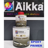 AIKKA 670 2K EPOXY PRIMER &amp; HARDENER 4:1/PRIMER BESI