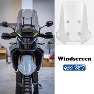 For CFMOTO 450MT 450mt Windshield Motorcycle Heightening And Widening Windshield 2024 450 MT Modifi