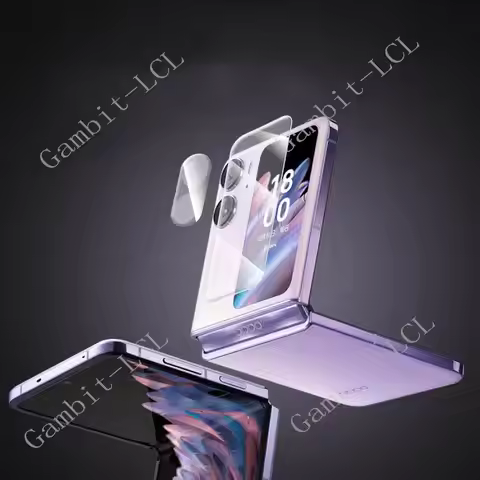 2in1 3D Camera Lens And Screen Film For OPPO Find N2 Flip FindN2Flip N2Flip Integral Tempered Glass