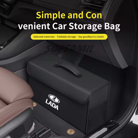 Car Trunk Organizing And Storage Box For LADA LARGUS NIVA VESTA XRAY Vaz Uaz Priora Granta Brand-new