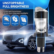 H4 Led Projector Mini Lens Bi Led Lens 400000LM Headlight Bulbs 1:1 Plug Play
