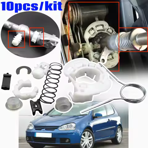 10pcs Gear Shifter Selector Lever Shaft Spring Bushing for VW Golf MK5 1K MK6 5K Jetta 1K AV Passat 