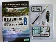 1/144 F-toys 直升機8彈 Heliborne collection8 UH-1J陸上自衛隊#1C