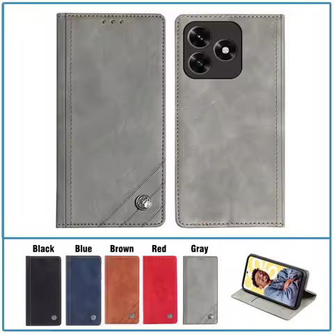 Flip Leather Case For Honor X5c Plus Cover Honor X5c Case Phone Honor Case X5c Wallet Funda Shell Ho
