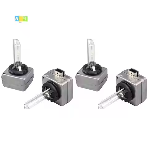 A04E-4Pcs D1S 6000K HID Xenon Headlight Bulbs Set 63217162862 For BMW E90 E92 F07 X3 X4 F25 F26 X5 F