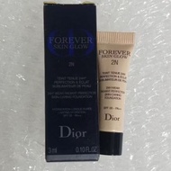 3ml #2N neutral/glow forever skin glow spf 35 pa++ skin caring foundation