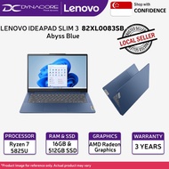 LENOVO IDEAPAD SLIM 3 82XL0083SB Abyss Blue (AMD Ryzen 7 5825U)