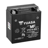 แบตเตอรี่ YTX16 bs14.7 A battery for สำหรับ THIUMPH: TIGER 800 KAWASAKI: ZR1100 VN1700 Voyager Nomad