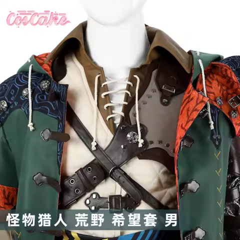 Game Monster Hunter Wilds Natta Hope Armor Cosplay Costume Uniform Halloween Carnival Party Christma