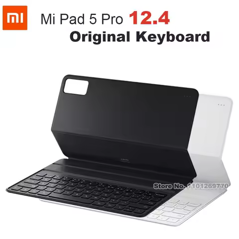 Xiaomi Mi Pad 5 Pro 12.4" Keyboard 12.4 inch English Key 64 Button Magnetic Case For Tablet MI 12.4 