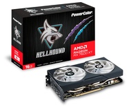 PowerColor Hellhound AMD Radeon RX 7600XT Graphics Card 16GB GDDR6