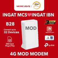 Mercusys 300Mbps Wireless N 4G LTE Plug and Play Router MB110-4G (Powered by TP-Link) @ IBN