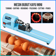 COD DRUN Mesin Bubut Kayu ukuran sedang mini komplit siap pakai otomatis Lathe Beads Woodworking 150