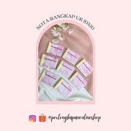 Olshop Notes / Duplicate Notes UK 10x7.5