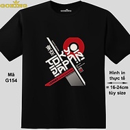 TOKYO JAPAN, mã G154. Áo thun in chữ siêu đẹp. Áo phông hàng hiệu GOKING cho nam nữ, cặp đôi, teen, 