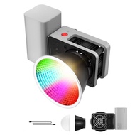 ZHIYUN CINEPEER ไฟ CX50 / CX50 RGB 50W 2700-6500K COB ไฟเติมแฟลชวิดีโอกระเป๋าสำหรับติ๊กต๊อก YouTube 