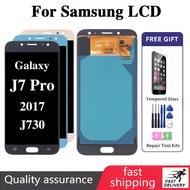AMOLED LCD Monitor for Samsung Galaxy J7 Pro 2017 J730 SM-J730F J730FM/DS J730F/DS J730GM/DS J730G/D