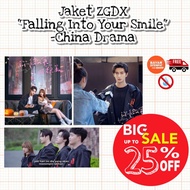 [FREE RANDOM GIFT] ZGDX GAMING JACKET BLACK WATERPROOF PARKA FALLING INTO YOUR SMILE, LU SI CHENG, T