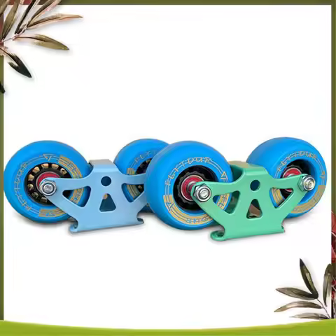 Reliable-Freeline Roller Road Driftboard Maple Split Portable Skateboard 82A PU Drift Board Wheel An