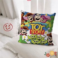 Cute Toy Story Pillow Cover Cute Cartoon Buzz Lightyear Cushion Living Room Sofa Pillow Cover Nappin