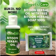 BRYEL'S CARE ️ Bitoon Herbal Oil With Bryel's Care Bitoon Herbal Soap Bukol No More