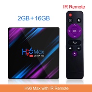 H96 Max Rk3318 Smart Tv Box Android 11 Tvbox 11.0 Android Youtube Set 4g 4k H96max 16g Wifi 64gb Media Player 2g Dual