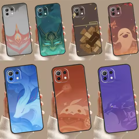 Genshin Impact Game Case For POCO M6 F6 X3 X5 X6 Pro M5s F3 F5 Xiaomi 13 14 Ultra 12 Lite 11T 12T 13