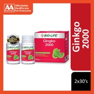 [Twin Pack] Bio-Life Ginkgo 2000 Tablet (2X30's)