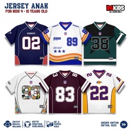 RGKids Children's T-shirts, Boys' Jerseys, 4-10 Years Old, Girls' Jerseys, baseball series, number, 