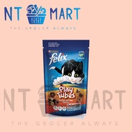 (FREEGIFT)Felix Play Tube Chicken & Liver Flavor Cat Treats (60g)