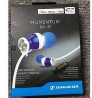 森海 SENNHEISER 木饅頭MOMENTUM M2 IEi in-Ear入耳式 重低音線控帶麥耳機