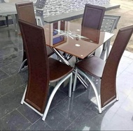 DINING SET WITH 4CHAIRS