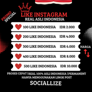 Like Inst4gram Indonesia Real aktif Likes IG proses Cepat Permanent Online 24 Jam!!