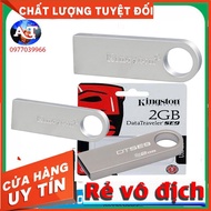 USB Kingston 2gb vỏ thép kim loại nguyên khối có đủ định dạng NTFS VÀ FAT32