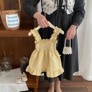 Kids Dress Yellow Plaid Kids Fashion