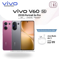 Vivo V60 5G (12+256GB) | 6500mAh + 90W | ZEISS 50MP Triple Camera | 6.77″ AMOLED 120Hz | IP68/IP69