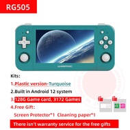 ANBERNIC RG505 Handheld Game Console Android 12 Unisoc Tiger T618 Built-In 128G Pre-Loaded 3172 Game