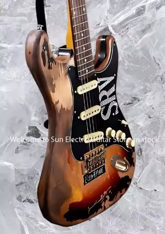 Custom Shop electric guitar 10S Limited Edition Stevie Ray Vaughan Tribute Number One #1 Heavy R