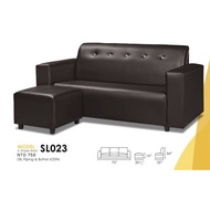 L-shape /3seater +stool/3seater sofa/3seater fabric sofa /modern L/tempat duduk pu tempat sandar kai