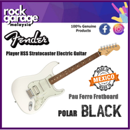 Fender Player HSS Stratocaster Electric Guitar, Pau Ferro Fretboard - Polar White