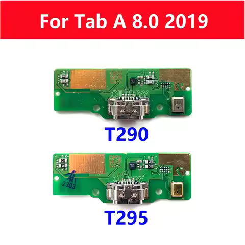 USB Charging Connector Dock Board Port Charger Flex Cable For Samsung Tab A 8.0 2019 SM-T290 T290 T2