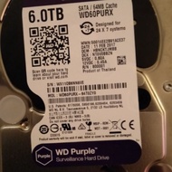 WD 6tb purple hardisk 24/7 system